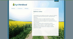 Desktop Screenshot of agromeridional.com